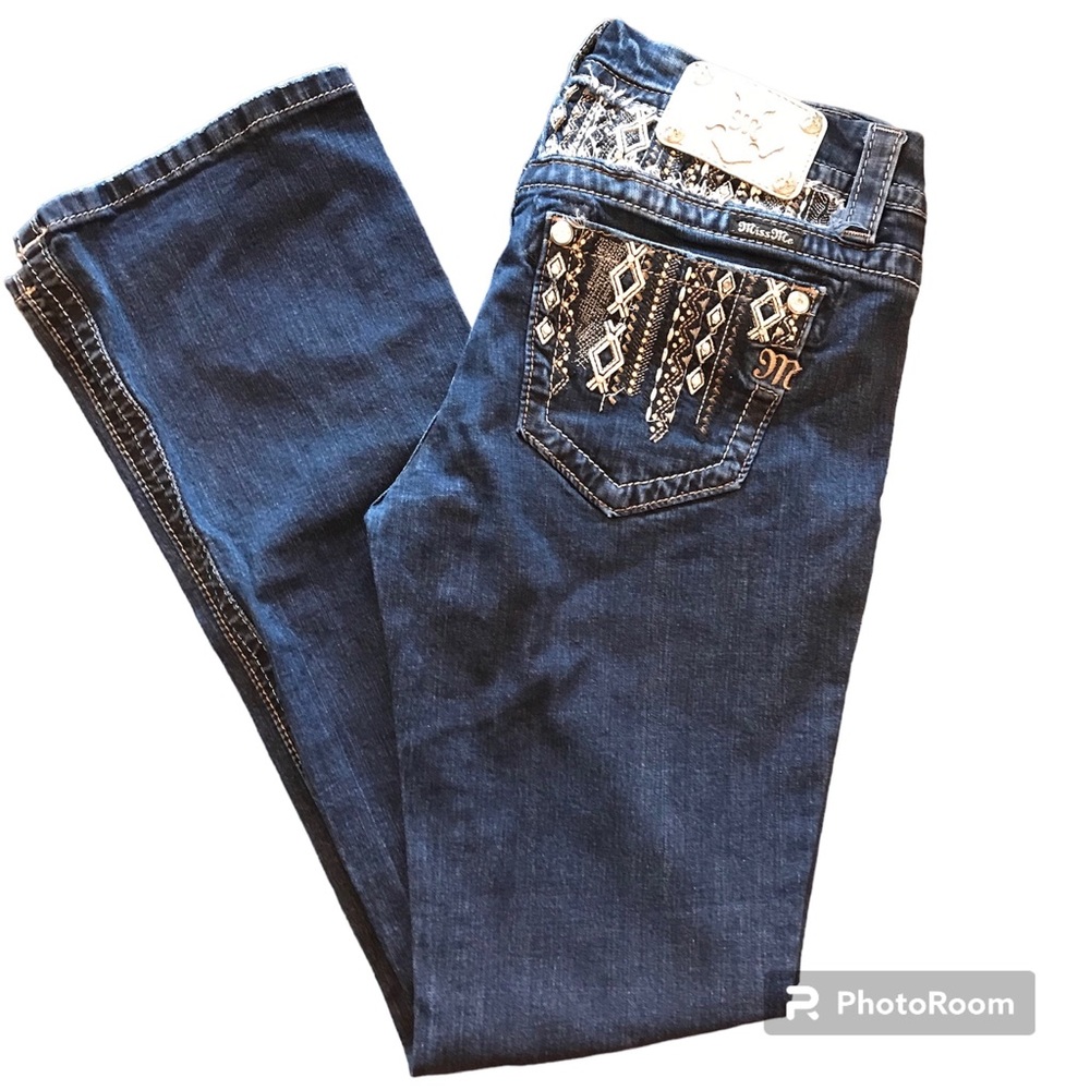Miss Me Jeans Mid-Rise Easy Boot
